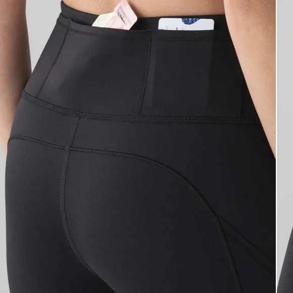 Lululemon Fast and Free High-Rise 7/8 Tight II Nulux 25" Tight size 8 black - Picture 8 of 16